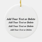 賭博 – ベガス セラミックオーナメント (裏面)