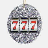 賭博 – ベガス セラミックオーナメント (左)