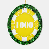 賭博 – ベガス セラミックオーナメント (左)