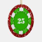 賭博 – ベガス セラミックオーナメント (右)