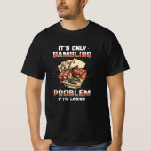 賭博 Tシャツ (正面)
