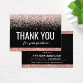 購入された顧客の割引カードに感謝 (デスク)