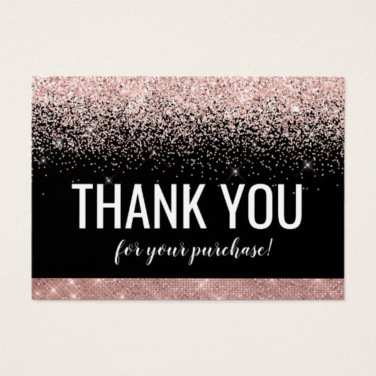 購入された顧客の割引カードに感謝 (正面)