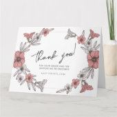 購入していただきありがとうございます 業務用カード サンキューカード (正面)