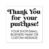 購入していただき、ありがとうございますSmall Business カスタムManagement セルフインキングスタンプ (デザイン)