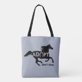 購入しない馬を採用 トートバッグ (裏面)