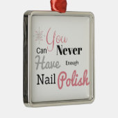 購入するべきマニキュアの恋人のかちりと言う音 メタルオーナメント (右)