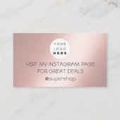 購入インスタンス割引コードバラ 名刺 (裏面)