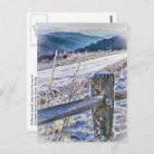 購入ノブ冬の景勝表示 ポストカード (正面/裏面)