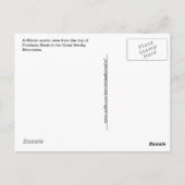 購入ノブ冬の景勝表示 ポストカード (裏面)