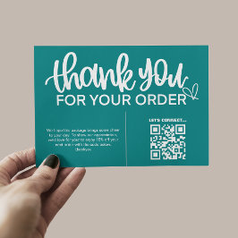 購入パッケ感謝していージのQRコード エンクロージャーカード