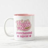 購入代理業者のギフト(世界のベスト) ツートーンマグカップ (左)