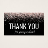 購入割引の挿入カードをありがとう (正面)