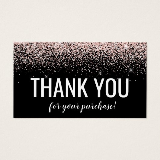 購入割引の挿入カードをありがとう (正面)