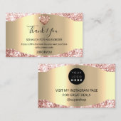 購入感謝していハート割引コードロゴジュエ 名刺 (正面/裏面)