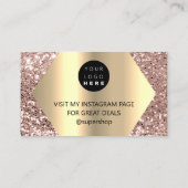 購入感謝していハート割引コードロゴブシン用 名刺 (裏面)