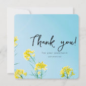 購入感謝してい業務の編集 サンキューカード (正面)