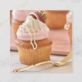 購入QRコード割引カードをありがとう スクエア名刺 (裏面)