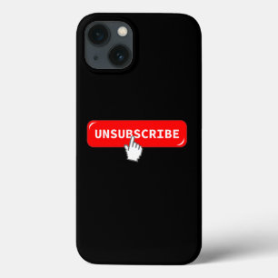購読解除ボタン – おもしろい iPhoneケース iPhone 13ケース