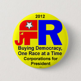 購買の民主主義-ボタン 缶バッジ