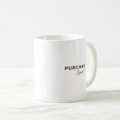 購買チーム コーヒーマグカップ (正面右)