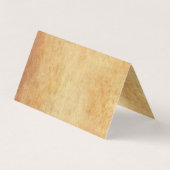 贅沢でノスタルジックで古いペーパー一見のプロフェッショナル 名刺 (裏面)