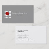 贅沢でモダンな名刺 名刺 (正面/裏面)