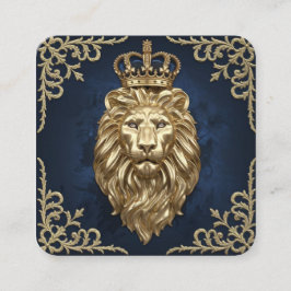 贅沢と洗練 スクエア名刺