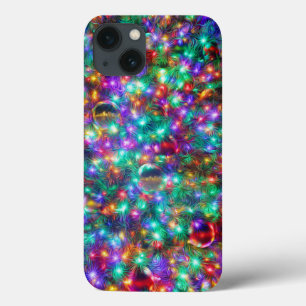 贅沢なクリスマスのきらめくな星 iPhone 13ケース