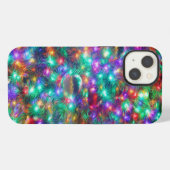 贅沢なクリスマスのきらめくな星 iPhoneケース (裏面横)