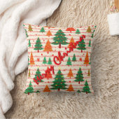 贅沢なクリスマス クリスマスツリー クリスマスの飾り クッション (ブランケット)