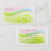 贅沢なスパの名刺 名刺 (正面/裏面)