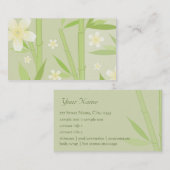 贅沢なスパの名刺 名刺 (正面/裏面)