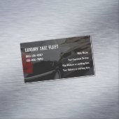 贅沢なタクシー マグネット名刺 (インサイチュ)