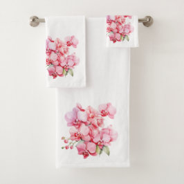 贅沢なバス タオル セット | 花とともに自分を甘やかす