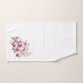 贅沢なバス タオル セット | 花とともに自分を甘やかす (ハンドタオル)