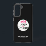 贅沢なビジネスシックでカスタマイズ可能なロゴブラック SAMSUNG GALAXY S21ケース<br><div class="desc">トレンディープロフェッショナルモダンカスタマイズ可能なデザインブランドの認識度を改善し、認識可能なブランドを構築し、何かを作成するユニーク。黒い背景でカスタマイズ可能なデザイン。独自のデザインを開発し、テキスト（個人またはビジネス）、ロゴ、イメージ、色…</div>