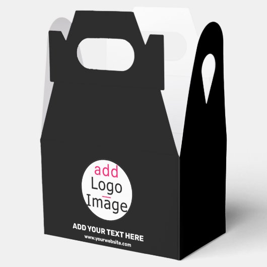 贅沢なビジネスブランディングカスタマイズ可能ブラック フェイバーボックス (オープン)