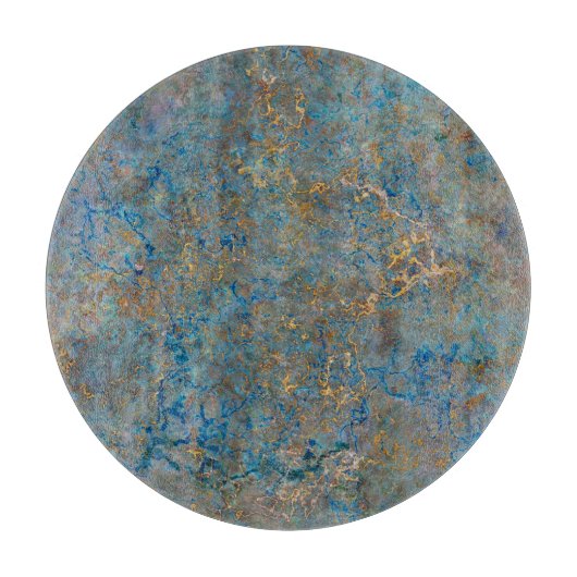 贅沢なラピスラズリの大理石 カッティングボード (正面)