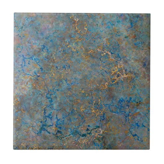 贅沢なラピスラズリの大理石 タイル (正面)