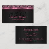 贅沢なレース 名刺 (正面/裏面)