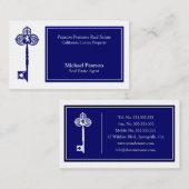 贅沢な不動産業者の名刺のテンプレート 名刺 (正面/裏面)