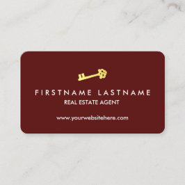 贅沢な不動産業者 名刺