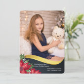 贅沢な波の写真の休日カード シーズンカード (スタンド正面)