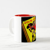 贅沢な生存者のマグ ツートーンマグカップ (正面左)