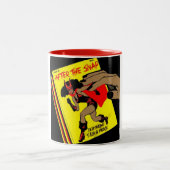 贅沢な生存者のマグ ツートーンマグカップ (中央)