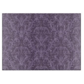 贅沢な紫色の壁紙 カッティングボード (正面)