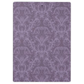 贅沢な紫色の壁紙 クリップボード (裏面)