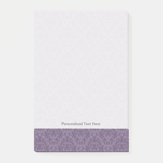 贅沢な紫色の壁紙 ポストイット (正面)