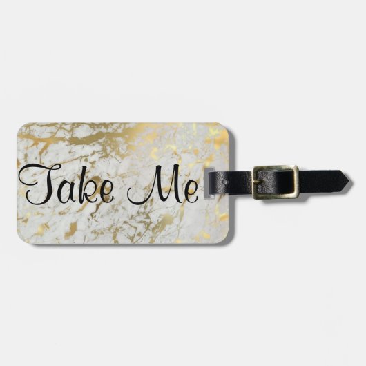 贅沢な荷物のラベル ラゲッジタグ (正面横)